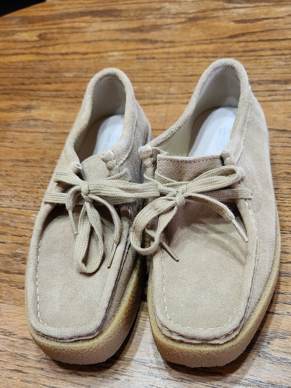 Project Cloud Wally Chunky Suede Moc Toe Size 8